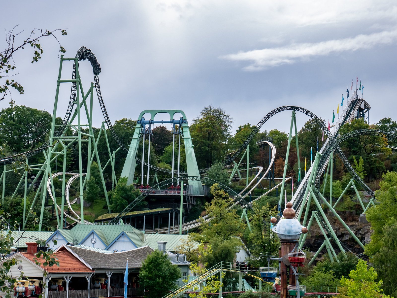 Liseberg Amusement Park, Gothenburg, Sweden