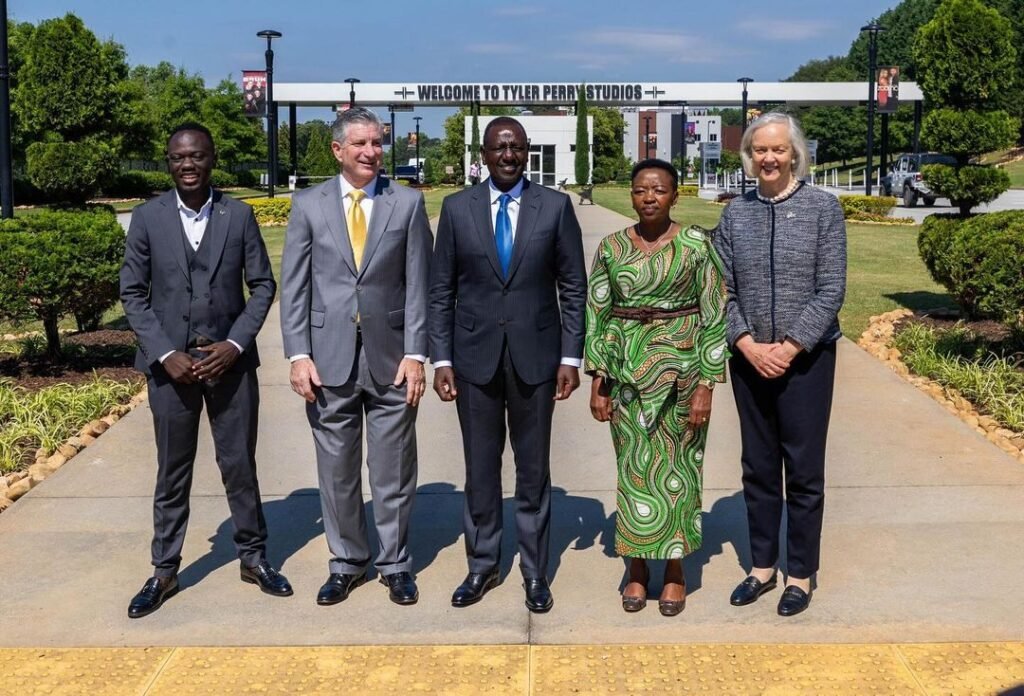 Tyler Perry Studio, US, Kenya, State Visit, Eddie Butita, President Ruto, Steve Harvey
