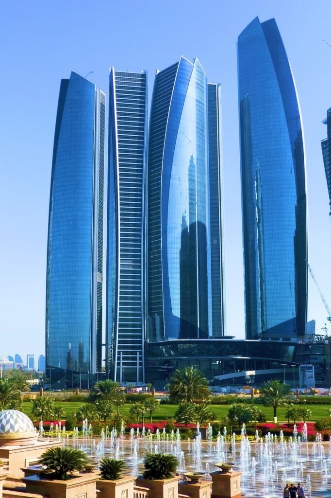 Abu dhabi etihad towers