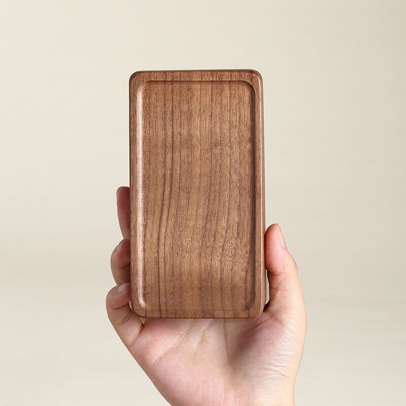 Luxury Magnetic Wooden Small Jewelry Box Storage Organizer Travel Wood Velvet Necklace Earring Ring Jewellery Case - Image 8